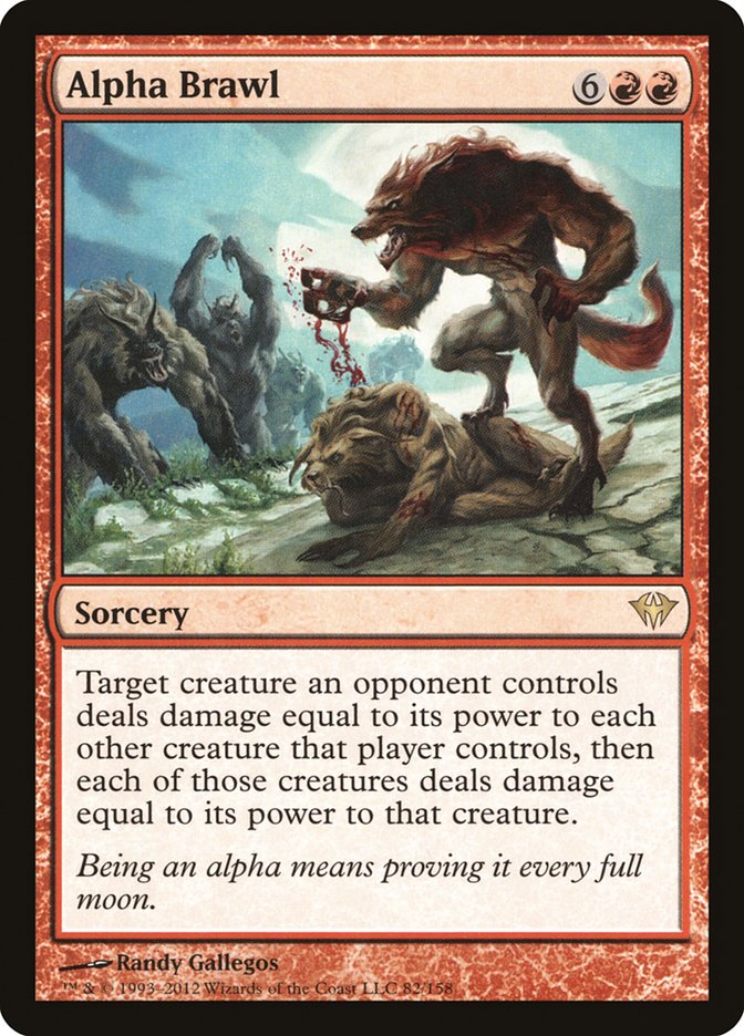 Alpha Brawl 82/158 (Dark Ascension)  - Foil | Chromatic Games