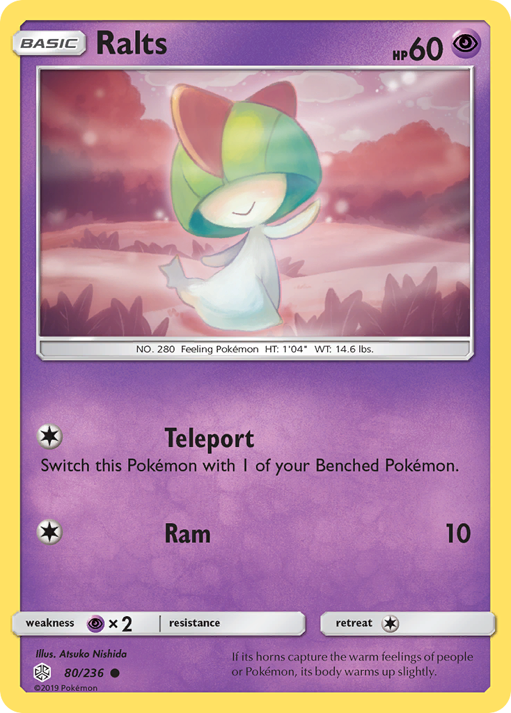 Ralts (80/236) [Sun & Moon: Cosmic Eclipse] | Chromatic Games