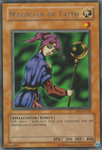 Magician of Faith [DB1-EN163] Rare | Chromatic Games