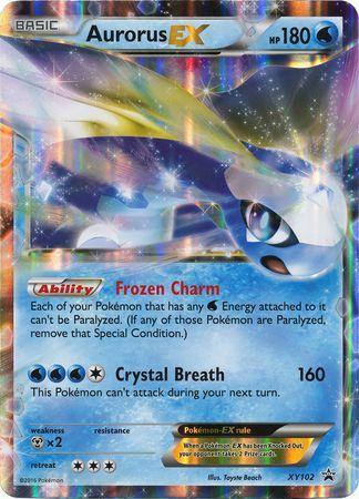 Aurorus EX (XY102) (Jumbo Card) [XY: Black Star Promos] | Chromatic Games