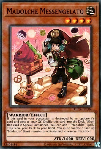 Madolche Messengelato [OP14-EN004] Super Rare | Chromatic Games