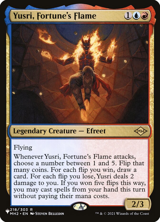 Yusri, Fortune's Flame [Secret Lair: Heads I Win, Tails You Lose] | Chromatic Games