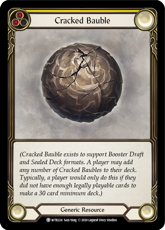 Cracked Bauble [U-WTR224] (Welcome to Rathe Unlimited)  Unlimited Normal | Chromatic Games