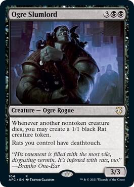 Ogre Slumlord 104/62 (Commander: Adventures in the Forgotten Realms)  | Chromatic Games