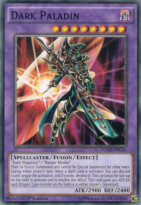 Dark Paladin [YGLD-ENC41] Common | Chromatic Games