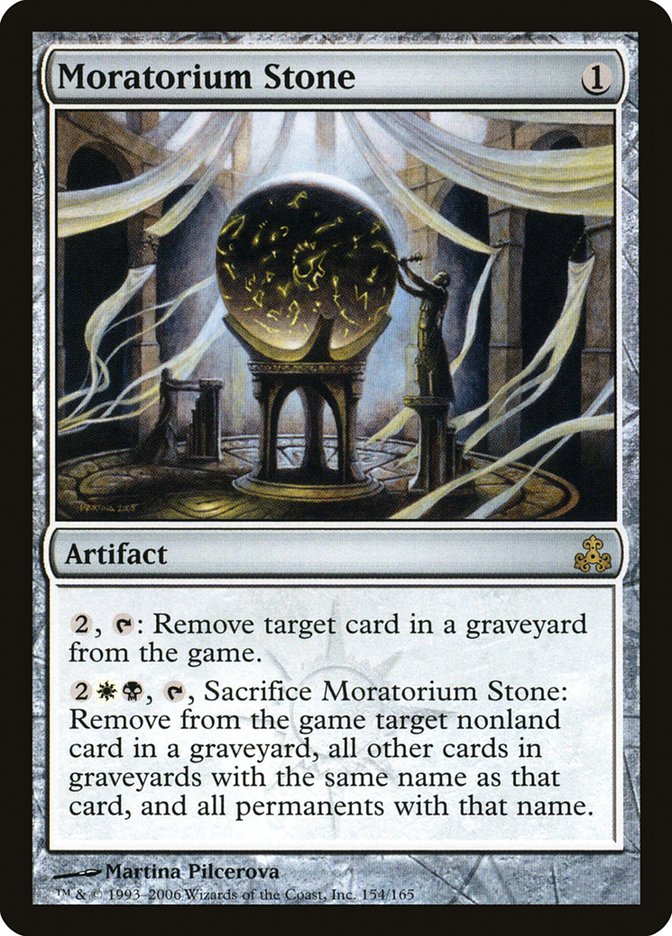 Moratorium Stone 154/165 (Guildpact)  | Chromatic Games