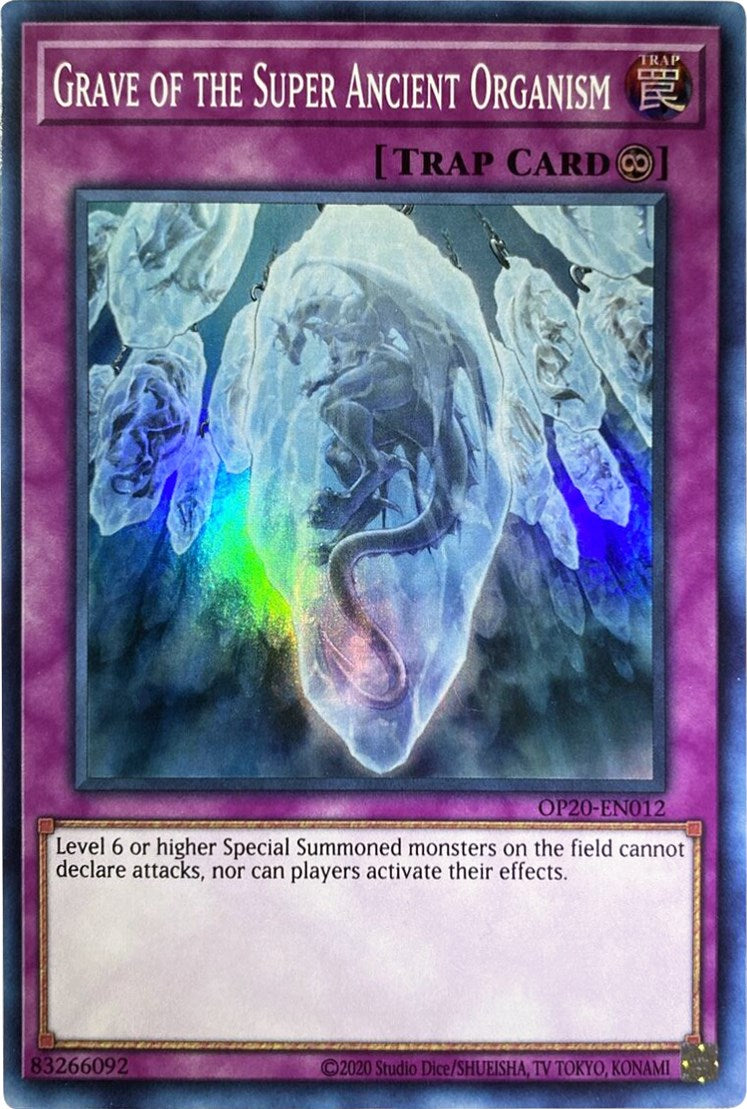 Grave of the Super Ancient Organism [OP20-EN012] Super Rare | Chromatic Games