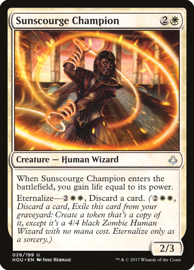 Sunscourge Champion 26/199 (Hour of Devastation)  | Chromatic Games