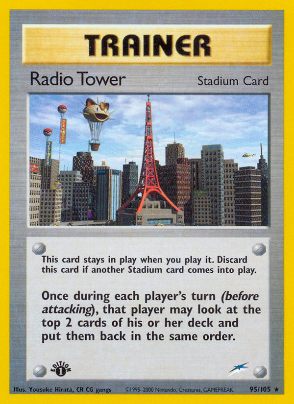 Radio Tower (95/105) [Neo Destiny 1st Edition] | Chromatic Games