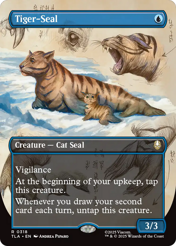 Tiger-Seal (Borderless) [Avatar: The Last Airbender] | Chromatic Games