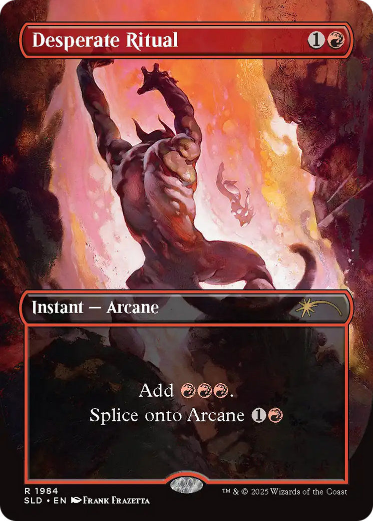 Desperate Ritual (1984) (Rainbow Foil) [Secret Lair Drop Series] | Chromatic Games