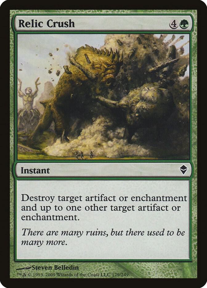 Relic Crush 179/249 (Zendikar)  | Chromatic Games
