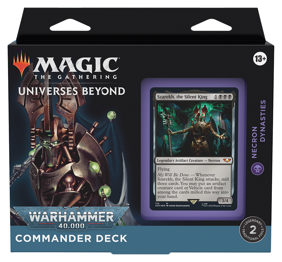 Warhammer 40,000 - Commander Deck (Necron Dynasties) | Chromatic Games