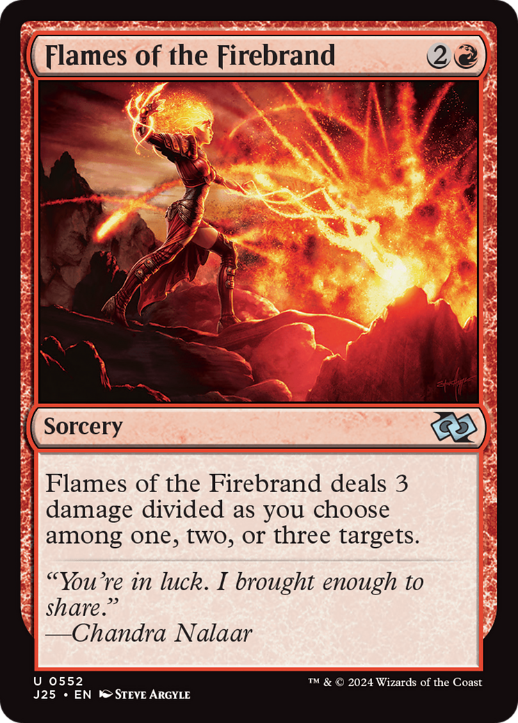 Flames of the Firebrand [Foundations Jumpstart] | Chromatic Games