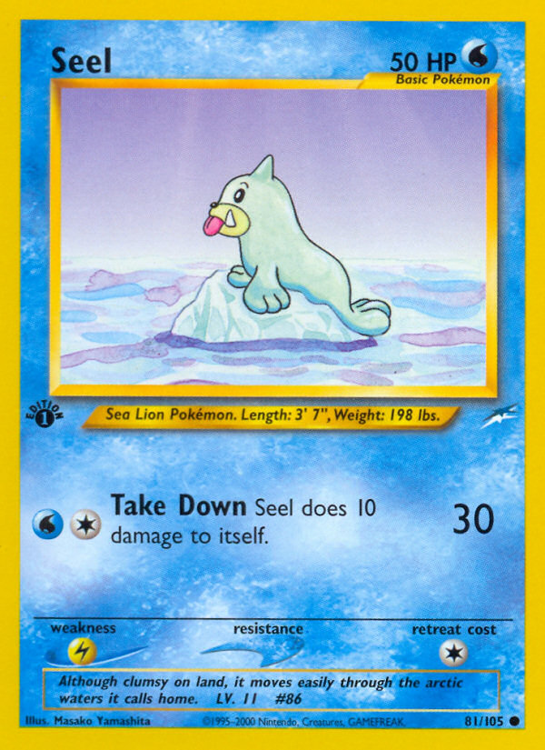 Seel (81/105) [Neo Destiny 1st Edition] | Chromatic Games