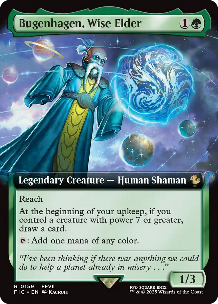 Bugenhagen, Wise Elder (Extended Art) [FINAL FANTASY Commander] | Chromatic Games