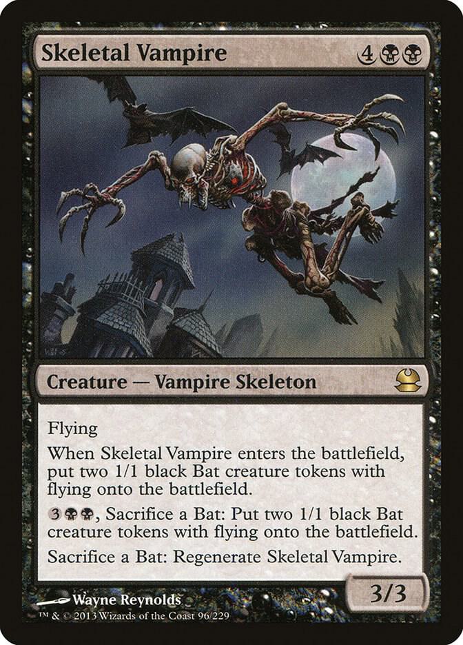 Skeletal Vampire 96/229 (Modern Masters)  | Chromatic Games