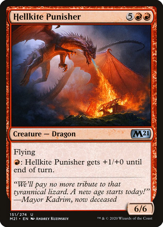 Hellkite Punisher 151 (Core Set 2021)  | Chromatic Games