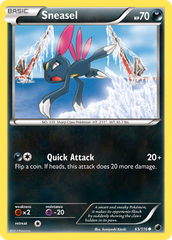 Sneasel (65/116) [Black & White: Plasma Freeze] | Chromatic Games