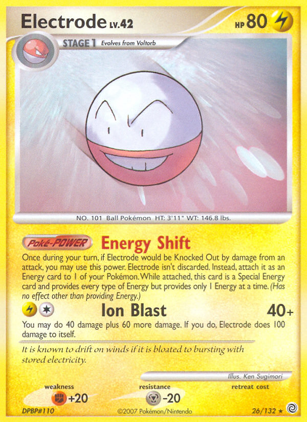 Electrode (26/132) [Diamond & Pearl: Secret Wonders] | Chromatic Games