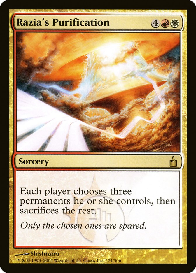 Razia's Purification 224/306 (Ravnica: City of Guilds)  | Chromatic Games