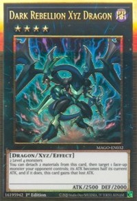 Dark Rebellion Xyz Dragon [MAGO-EN032] Gold Rare | Chromatic Games