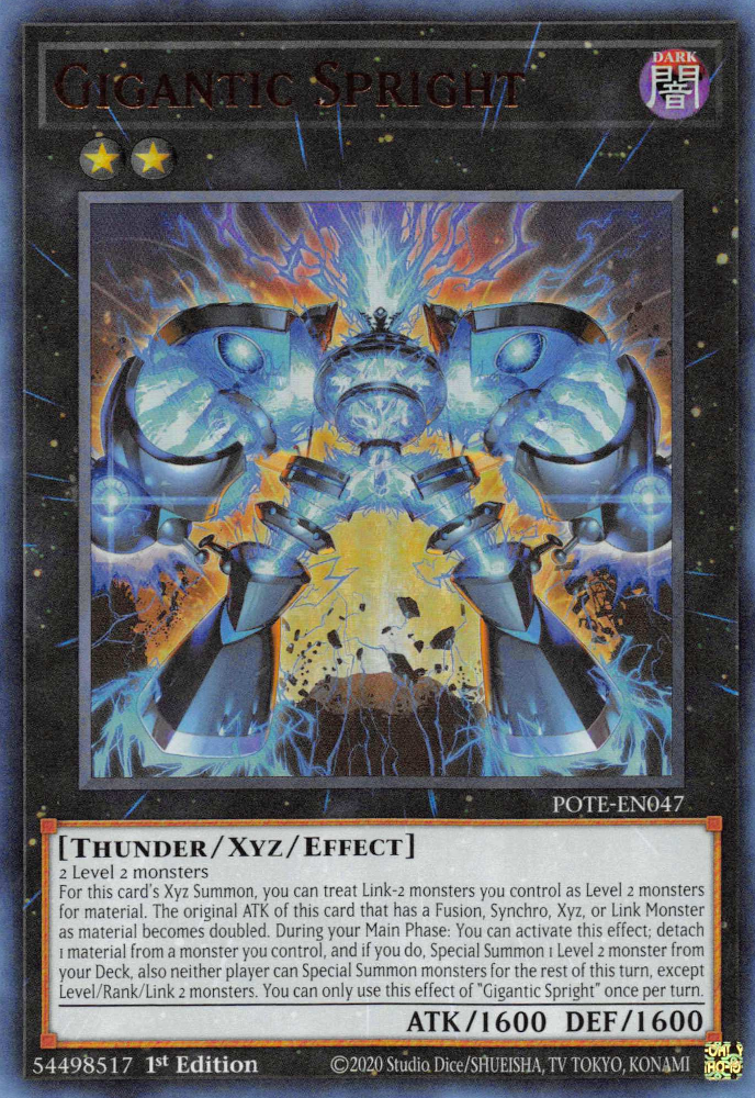 Gigantic Spright [POTE-EN047] Ultra Rare | Chromatic Games