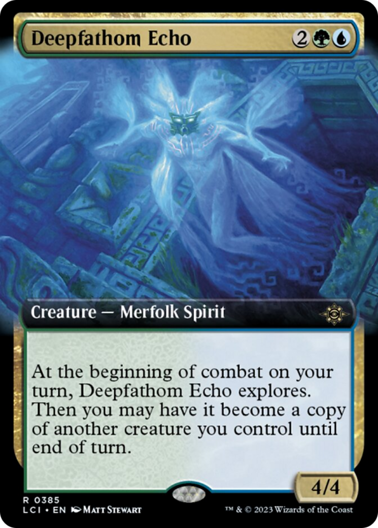 Deepfathom Echo (Extended Art) [The Lost Caverns of Ixalan] | Chromatic Games