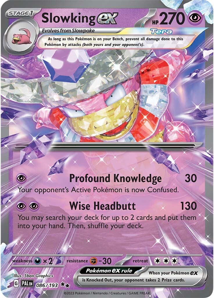 Slowking ex (086/193) [Scarlet & Violet: Paldea Evolved] | Chromatic Games