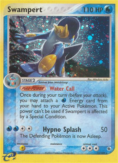 Swampert (13/109) [EX: Ruby & Sapphire] | Chromatic Games