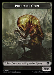 Eldrazi Spawn // Phyrexian Germ Double-Sided Token [Commander Masters Tokens] | Chromatic Games