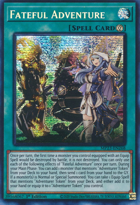 Fateful Adventure [MP23-EN268] Prismatic Secret Rare | Chromatic Games