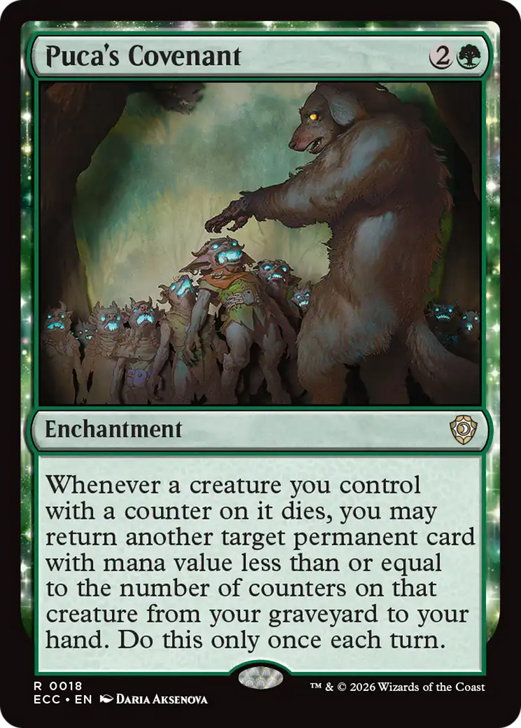 Puca's Covenant [Lorwyn Eclipsed Commander] | Chromatic Games