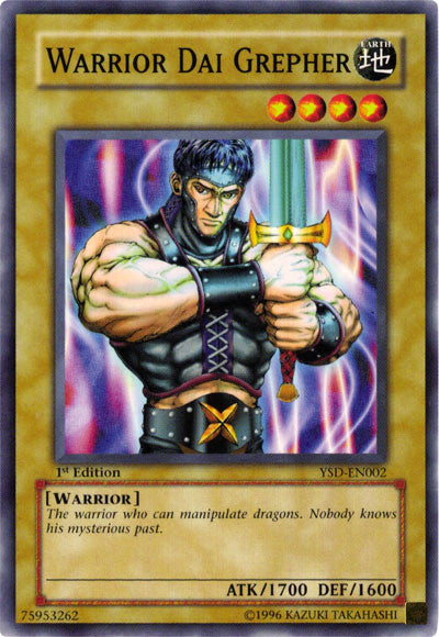 Warrior Dai Grepher [YSD-EN002] Common | Chromatic Games