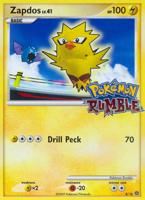 Zapdos (8/16) [Pokémon Rumble] | Chromatic Games