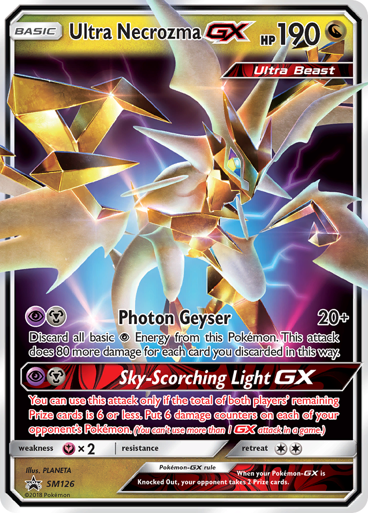 Ultra Necrozma GX (SM126) [Sun & Moon: Black Star Promos] | Chromatic Games