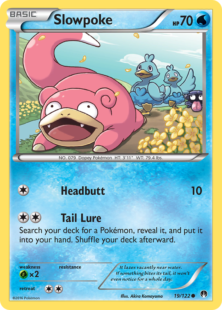 Slowpoke (19/122) [XY: BREAKpoint] | Chromatic Games