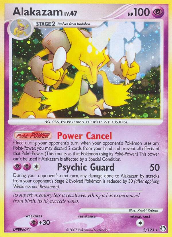 Alakazam 2/123 (Mysterious Treasures)  - Holofoil | Chromatic Games