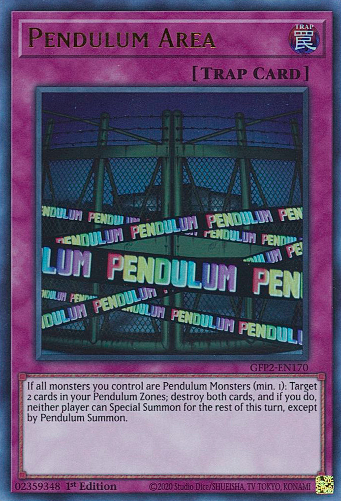 Pendulum Area [GFP2-EN170] Ultra Rare | Chromatic Games