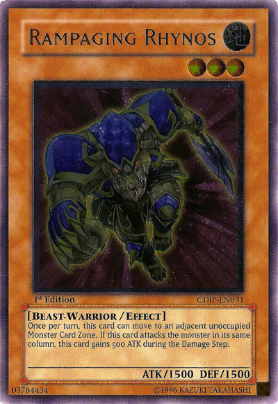 Rampaging Rhynos [CDIP-EN031] Ultimate Rare | Chromatic Games