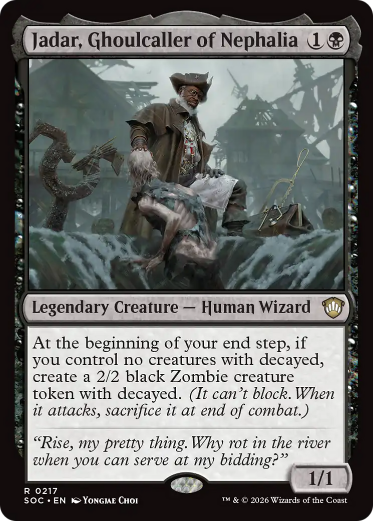 Jadar, Ghoulcaller of Nephalia [Secrets of Strixhaven Commander] | Chromatic Games