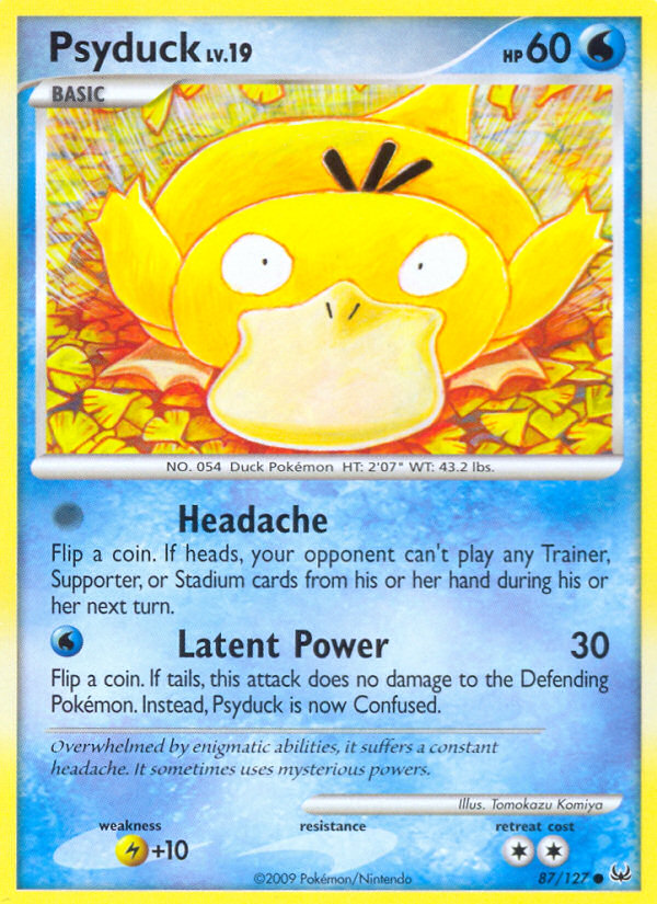 Psyduck (87/127) [Platinum: Base Set] | Chromatic Games