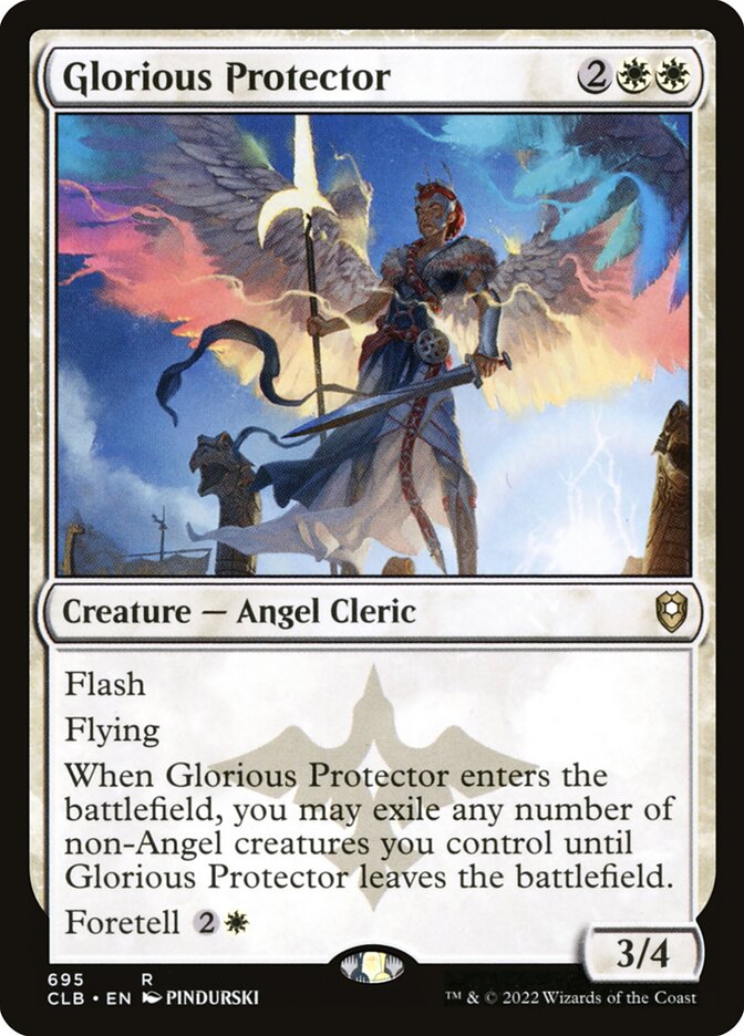 Glorious Protector 695 (Commander Legends: Battle for Baldur's Gate)  | Chromatic Games