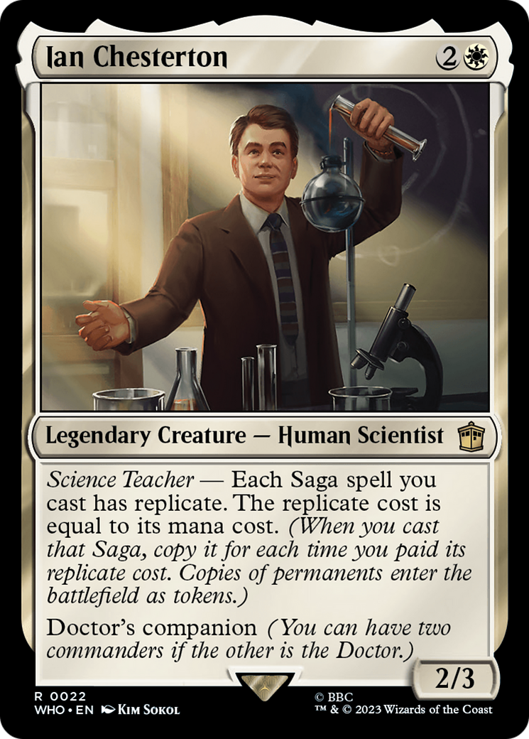 Ian Chesterton [Doctor Who] | Chromatic Games