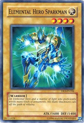 Elemental Hero Sparkman [DR3-EN184] Common | Chromatic Games