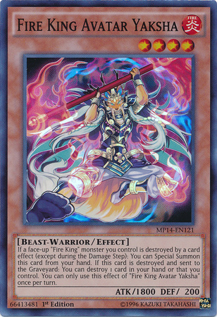 Fire King Avatar Yaksha [MP14-EN121] Super Rare | Chromatic Games