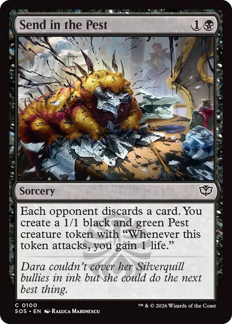 Send in the Pest [Secrets of Strixhaven] | Chromatic Games