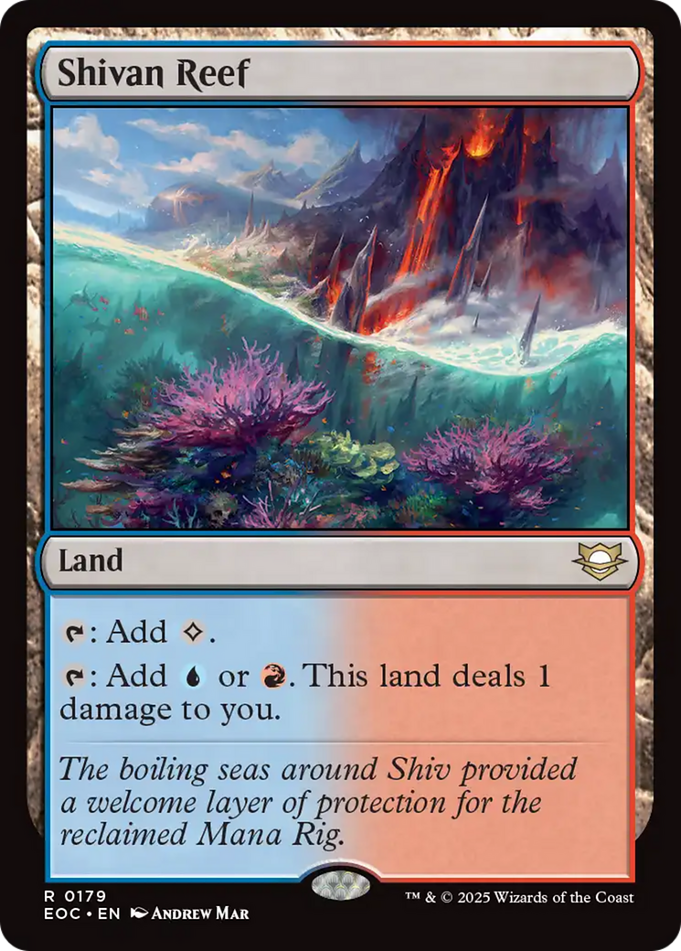 Shivan Reef [Edge of Eternities Commander] | Chromatic Games