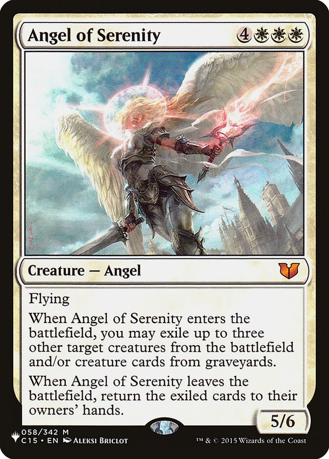 Angel of Serenity [The List] | Chromatic Games