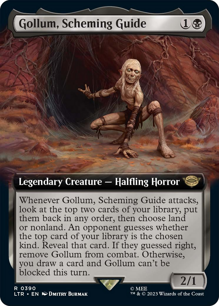 Gollum, Scheming Guide (Extended Art) [The Lord of the Rings: Tales of Middle-Earth] | Chromatic Games